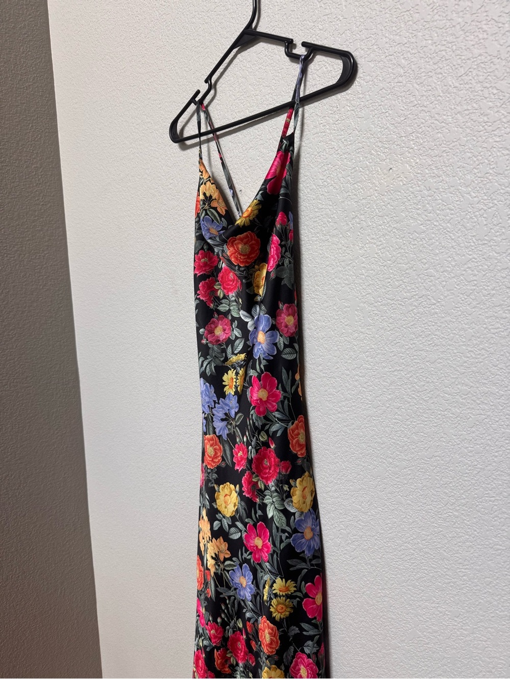 Show Me Your MuMu Hailey Slip Dress Women’s XS Floral Maxi Open Back - Picture 3 of 8
